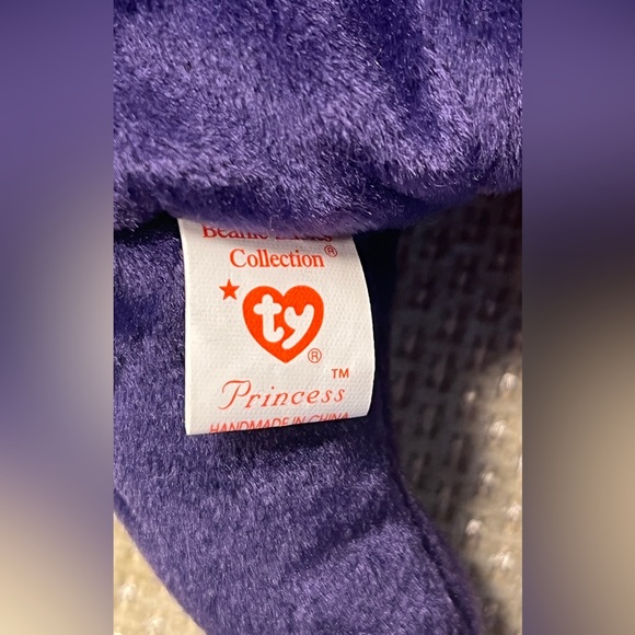 Vintage Ty Beanie Babies Lot of 4 Bears - Princess Diana, TY 2K, Peace, BB Bear - Picture 8 of 16